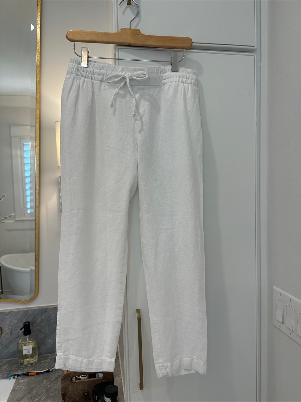 White Linen pants